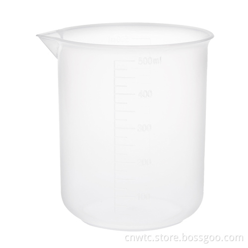 PP Graduated Beakers and Measuring Cups: Laboratory Equipment for Clear, Accurate Volume Measurement